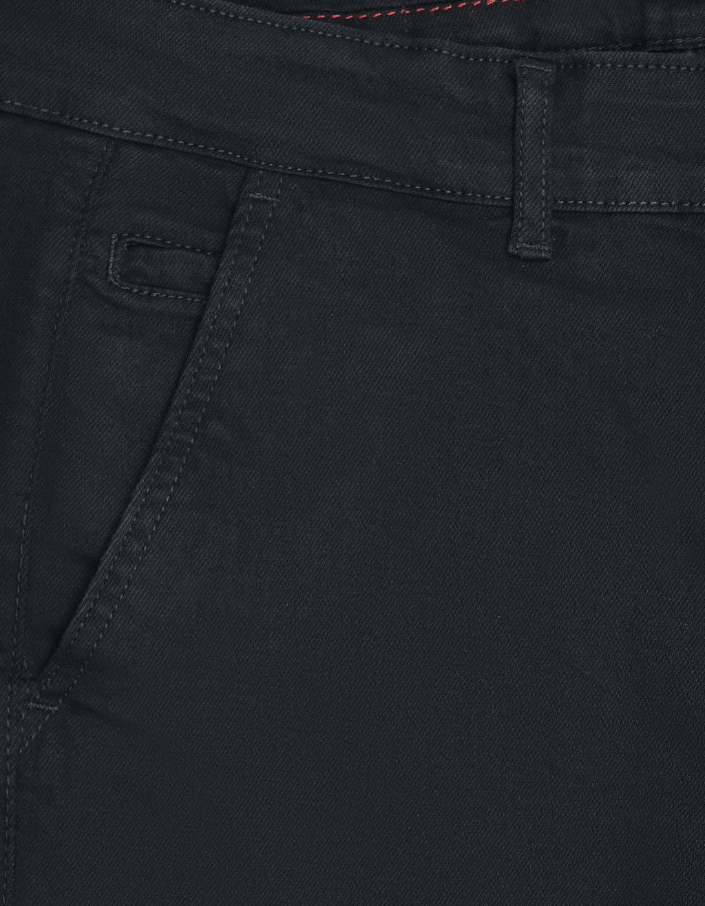 Men's Cross Pocket Black Jeans