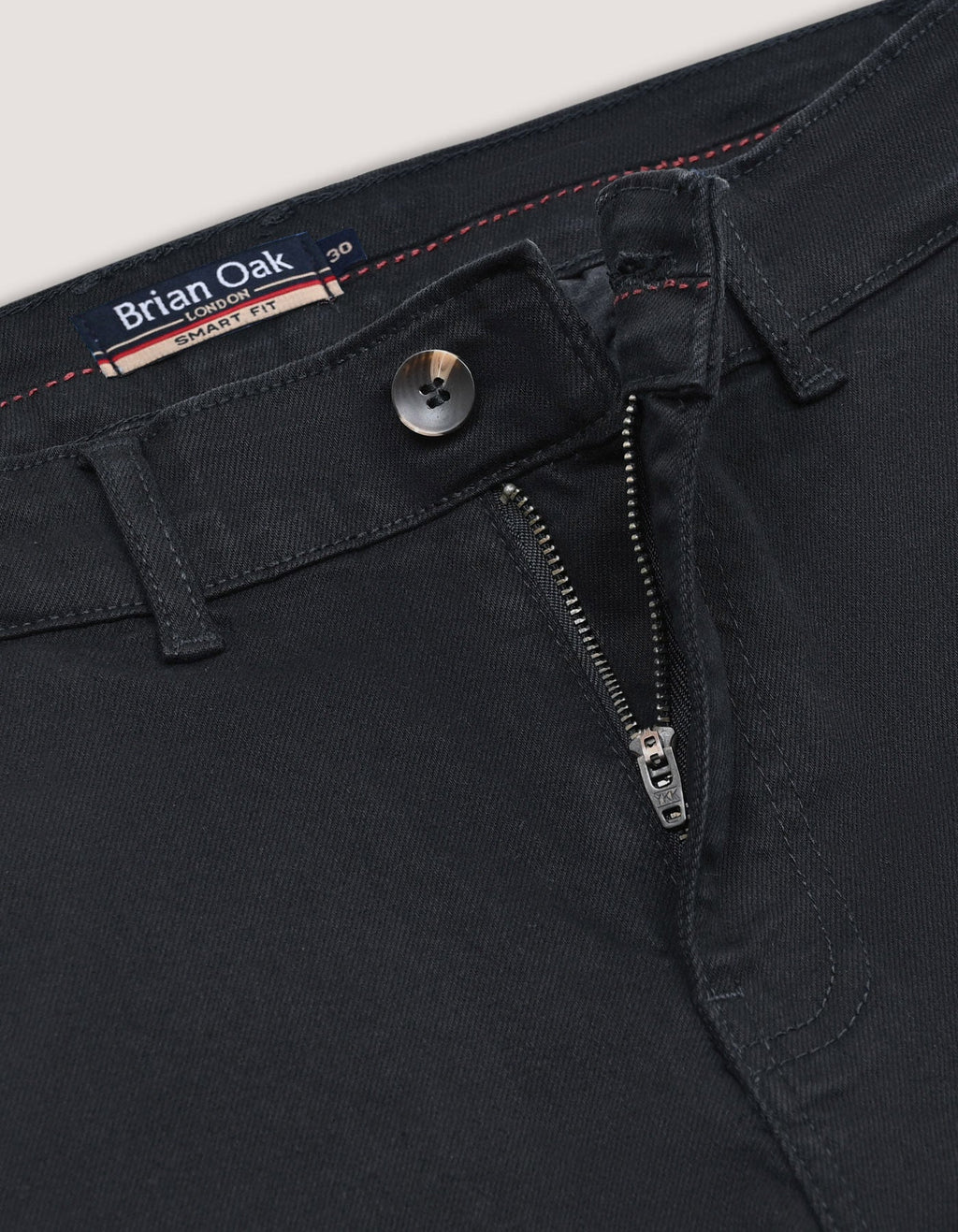 Men's Cross Pocket Black Jeans