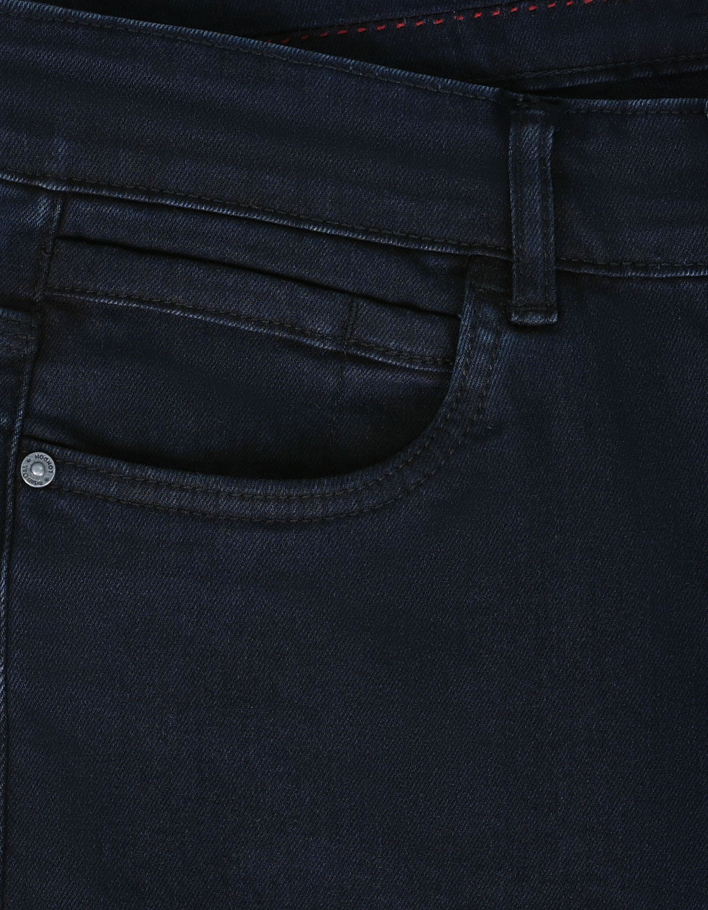 Basic Denim Jeans - Blue Black