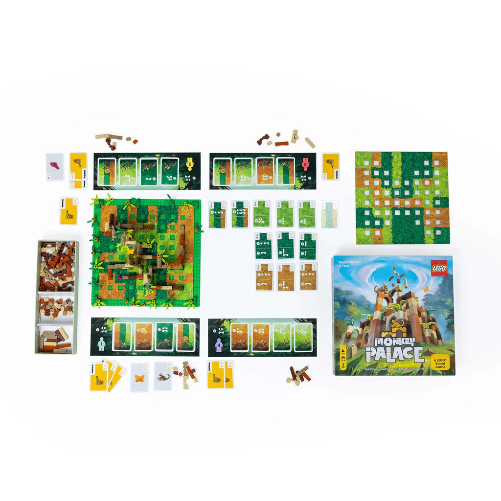 LEGO Monkey Palace Strategy Board Game – Building Toy for Ages 10+