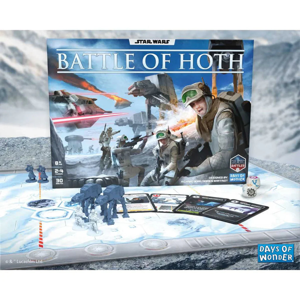 Star Wars: Battle of Hoth Miniature Strategy Board Game by Snaps