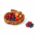 Olive Wood Apple Shaped Dish