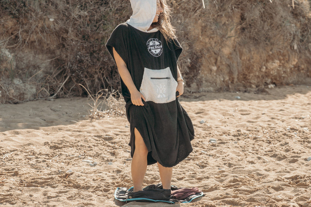 FatStick Waterproof Wetsuit Changing Mat and Drawstring Wet Kit Bag
