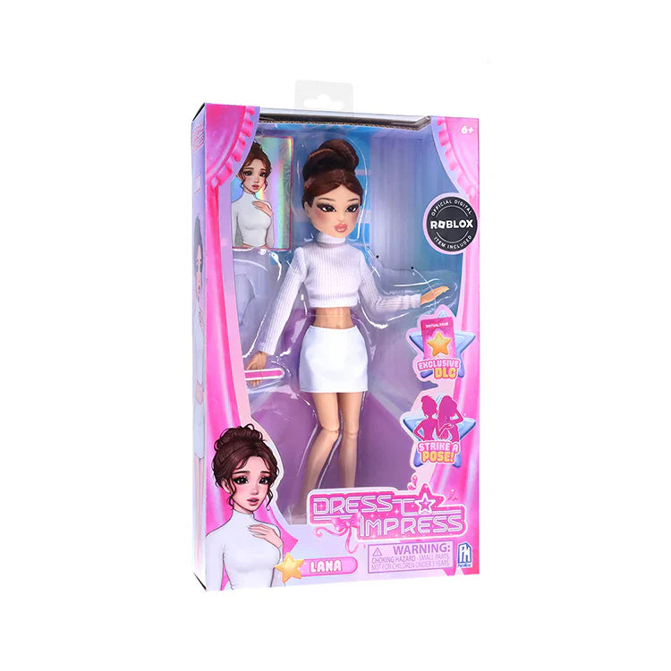 Snaps Dress To Impress Series 1 Lana Fashion Doll – 11.5-inch Articulated