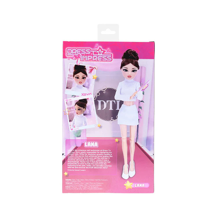 Snaps Dress To Impress Series 1 Lana Fashion Doll – 11.5-inch Articulated