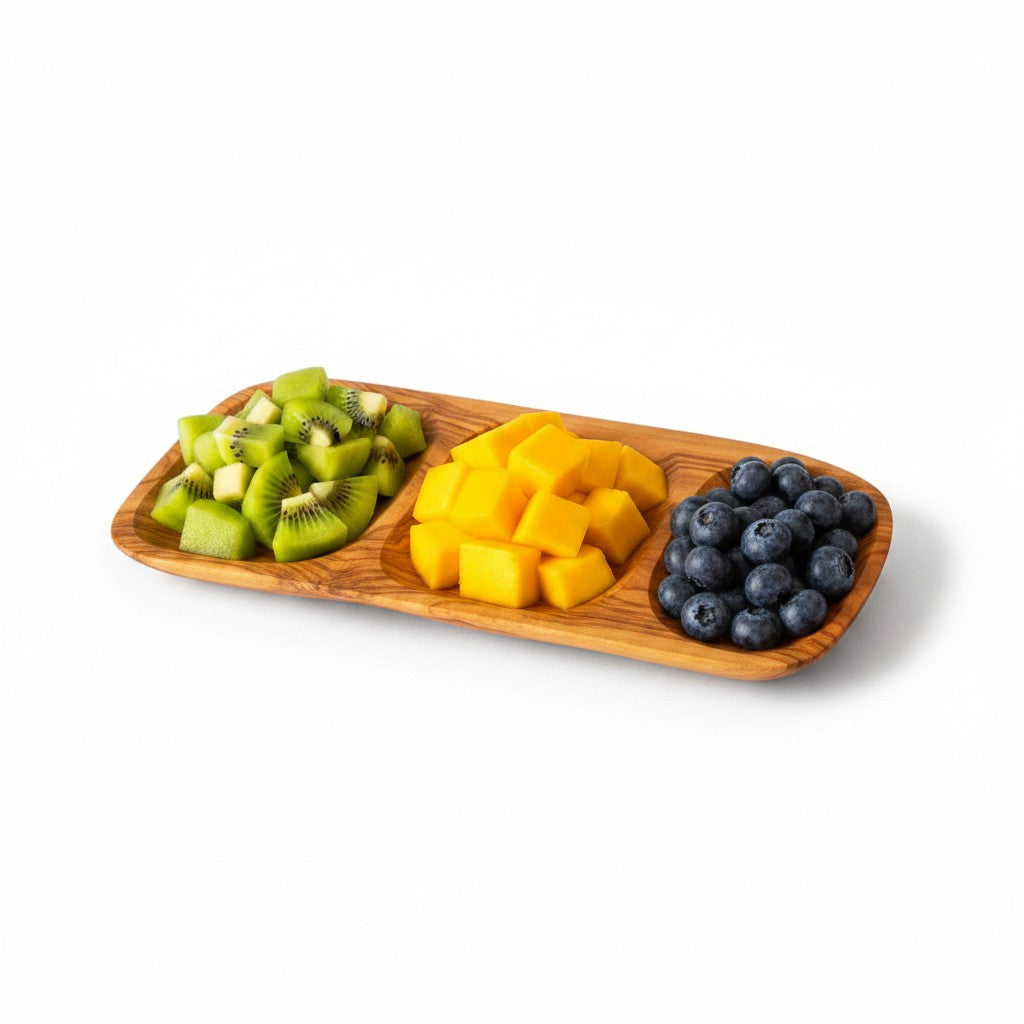 Olive Wood Tray-Nut Dish,  snacks Dish, olives Dish , cheese Dish 35 cm, Sustainably Sourced, Eco-Friendly, handmade, gift