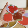 LuLuFun Studio Cute Food Fridge Magnets – Vegetable & Bread Decor