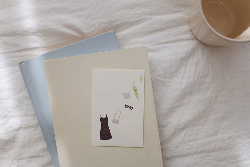 Suatelier Dailylook Decorative Sticker Sheet for Journaling - LuLuFun