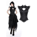 Dark In Love Lilita Top – Victorian Sleeveless Lace Trim Fitted Top