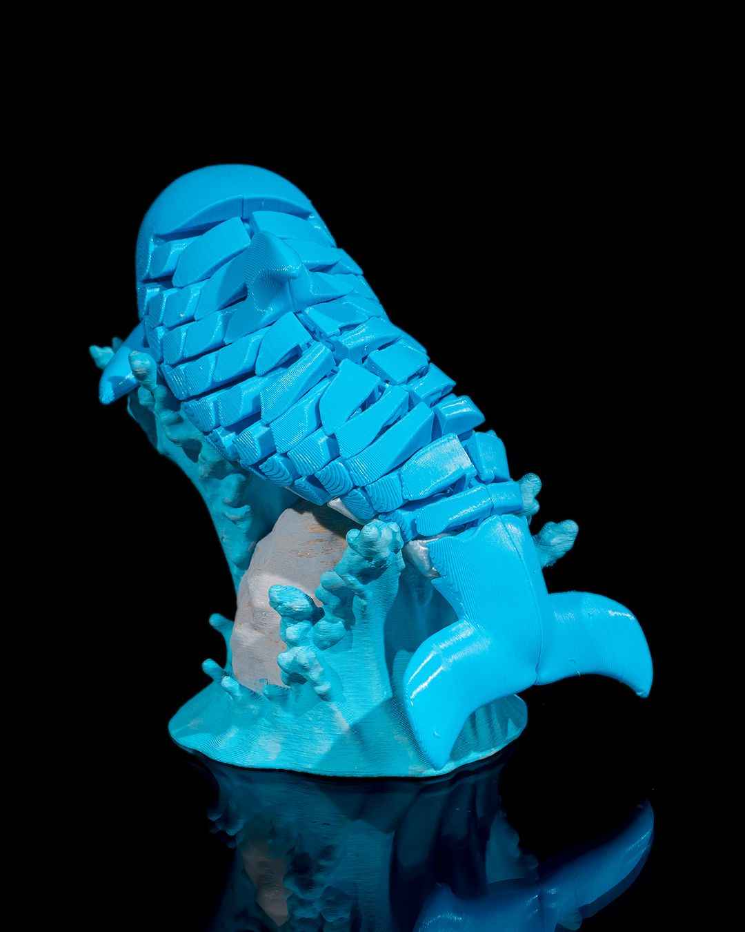 Flexi Dennis, The Dolphin Fidget toy with stand