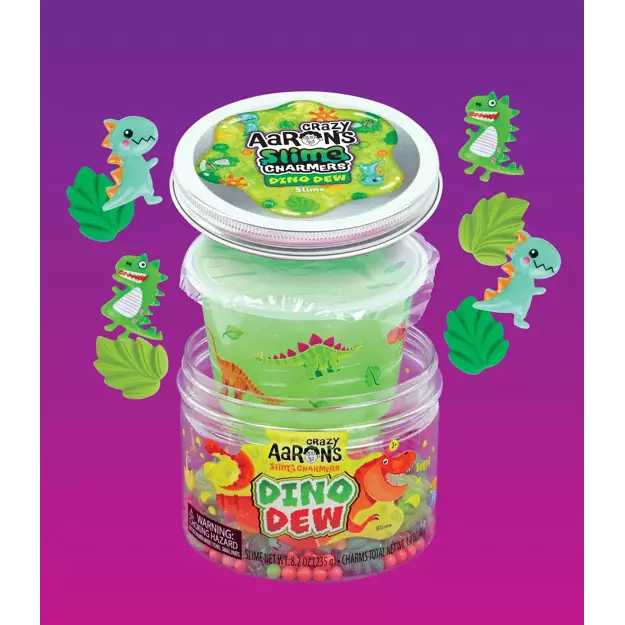 Crazy Aaron's Slime Charmers 18-Piece Scented DIY Sensory Slime Kit
