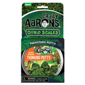 Crazy Aaron's Dino Scales Thinking Putty – Green Silicone Fidget Toy