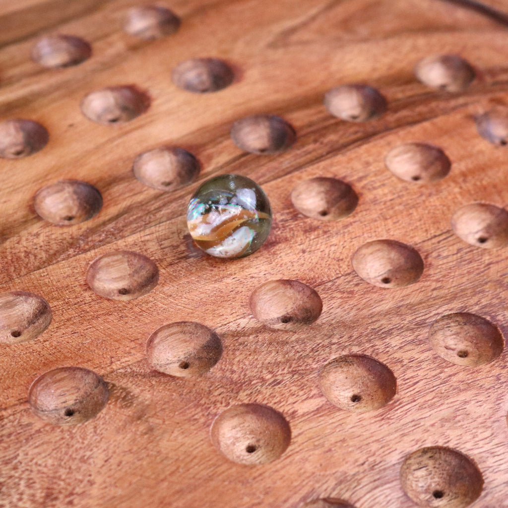 Dinod Large Wooden Solitaire Game Set