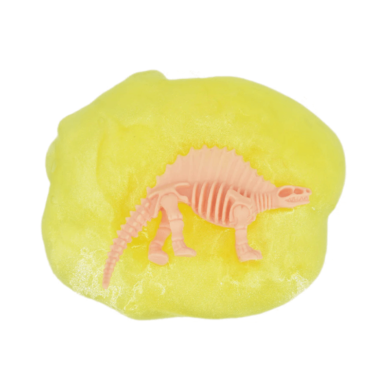 PoundFun Dinosaur Fossil Metallic Putty – Educational Sensory Toy