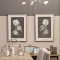Orsina Nason Silver Leaf Framed Wall Art – Modern Botanical Decor