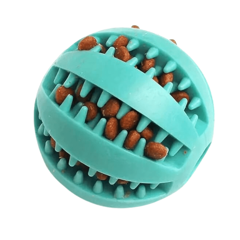 PoundFun Interactive Dog Toy Treat Ball – Mental Stimulation Puzzle