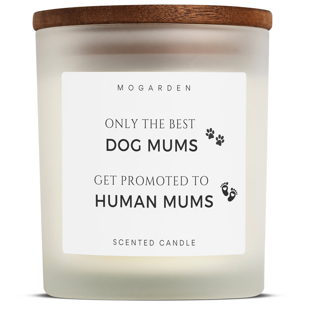 Mogarden New Mum Gift Candle | Luxury Vanilla Amber Soy Wax - 220g