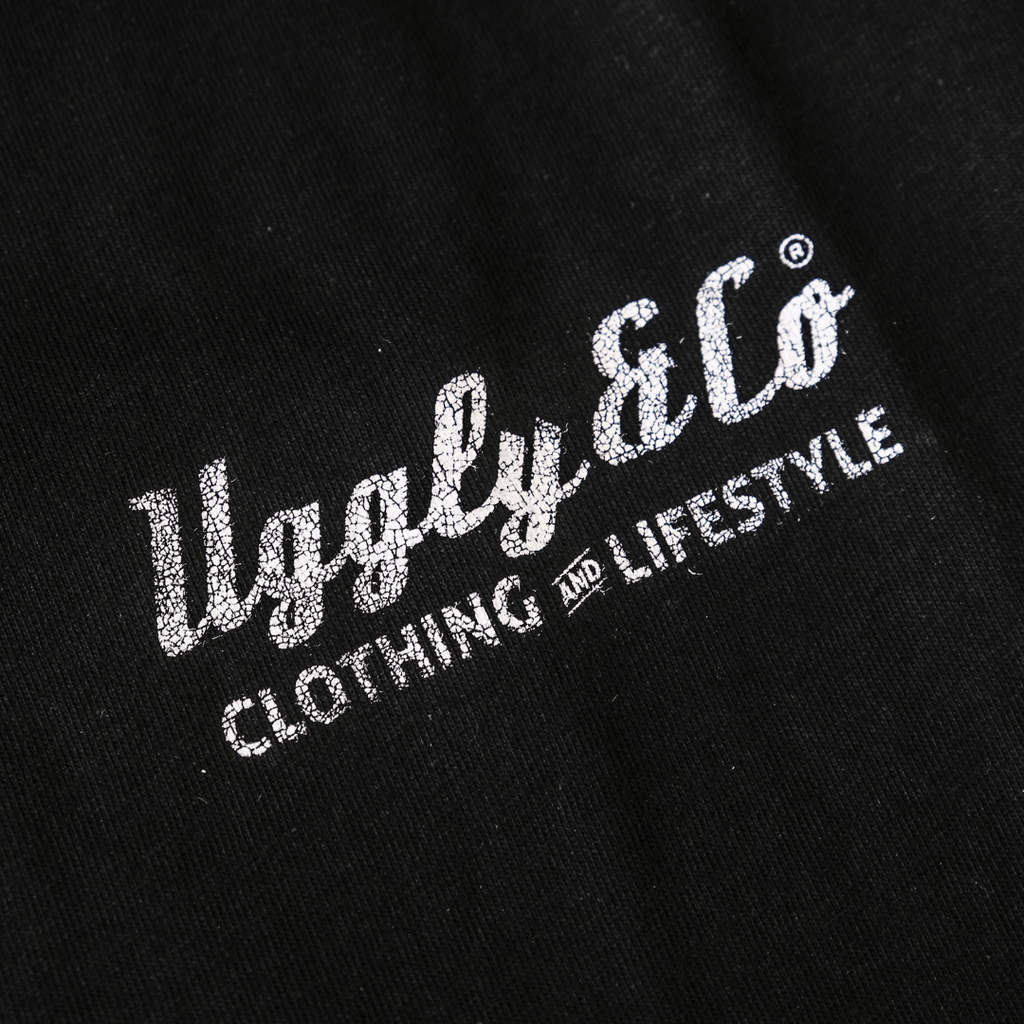 Uggly and Co Dom Herbertson Flattrack Tee – Heavyweight Cotton Graphic