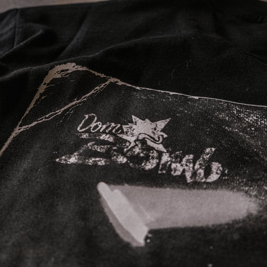 Uggly and Co Dom Herbertson Flattrack Tee – Heavyweight Cotton Graphic