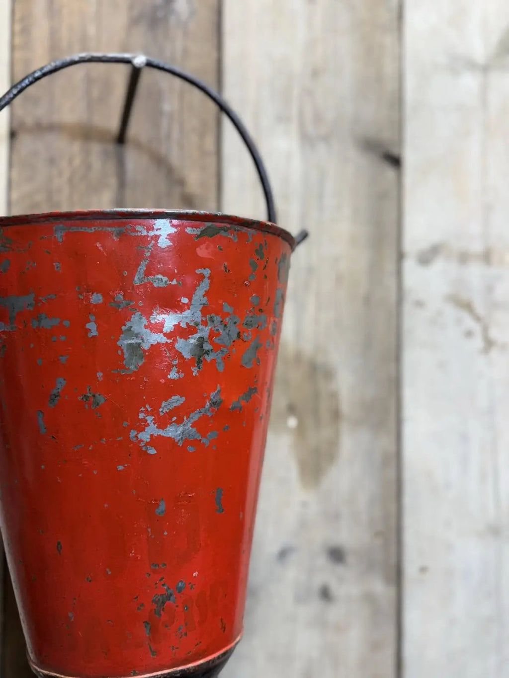 Rustic Warehouse Norfolk Vintage Galvanised Metal Hanging Planter Bucket