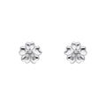 Laura Ashley Riverly Ditsy Flower Stud Earrings in Sterling Silver