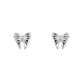 Gecko Jewellery Kids Milda Bow Stud Earrings in Recycled Silver