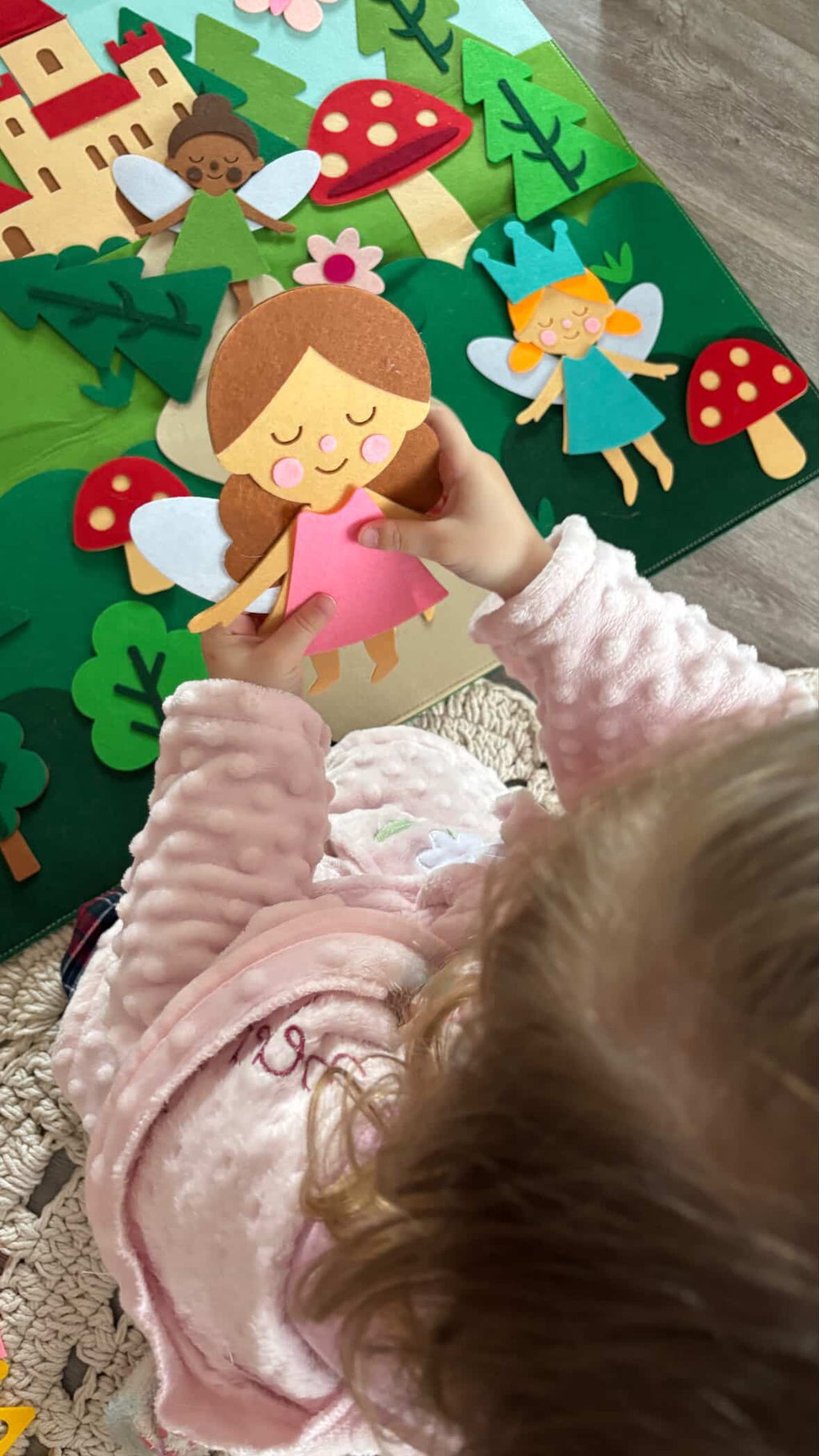 Paste the Fairy™ Felt Board – Magical Dress-Up Activity for Kids