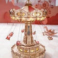 Snaps ROKR Swing Ride 3D Wooden Puzzle - DIY Music Box Model Kit
