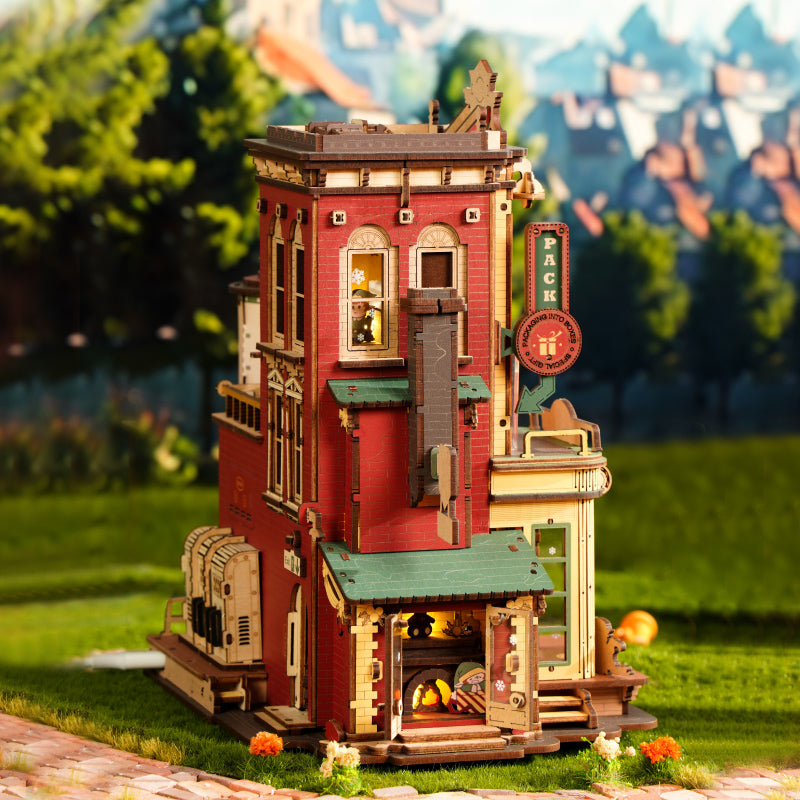 Snaps 3D Wooden Puzzle Music Box – Santa’s Workshop DIY Craft Kit