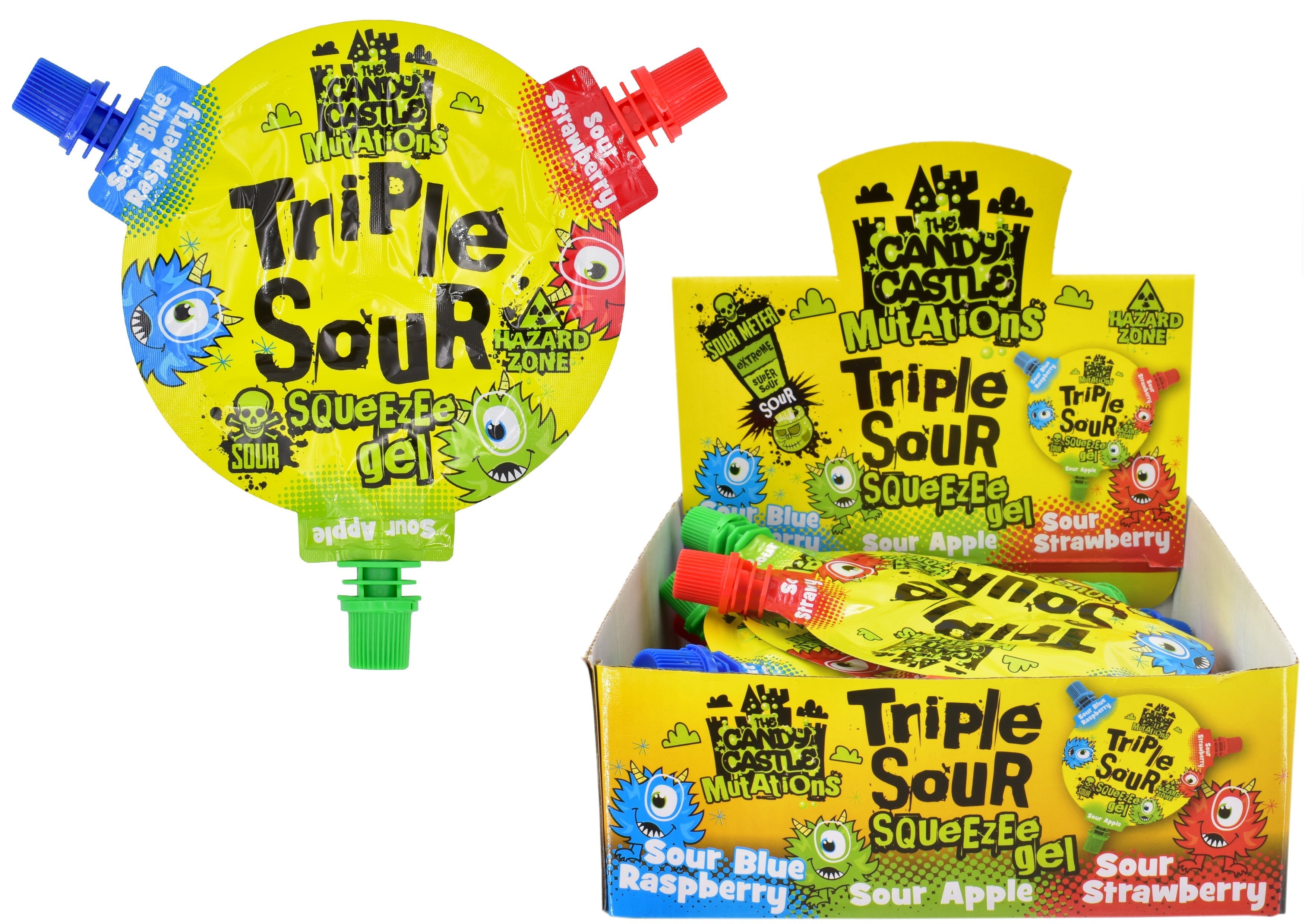 Snaps Ccc Mutations Triple Sour Squeeze – Novelty Gummy Fruit Candy