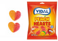 Snaps Peach Hearts Gummy Candy – Gourmet Fruit Sweets, 90g Bag
