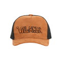 Villager Roots Trucker Hat – Suede & Mesh Snapback