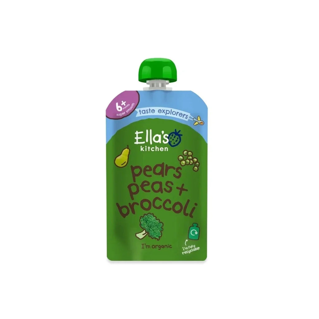 Ella's Kitchen Organic Broccoli Pears & Peas Pouch 4+ months 120g