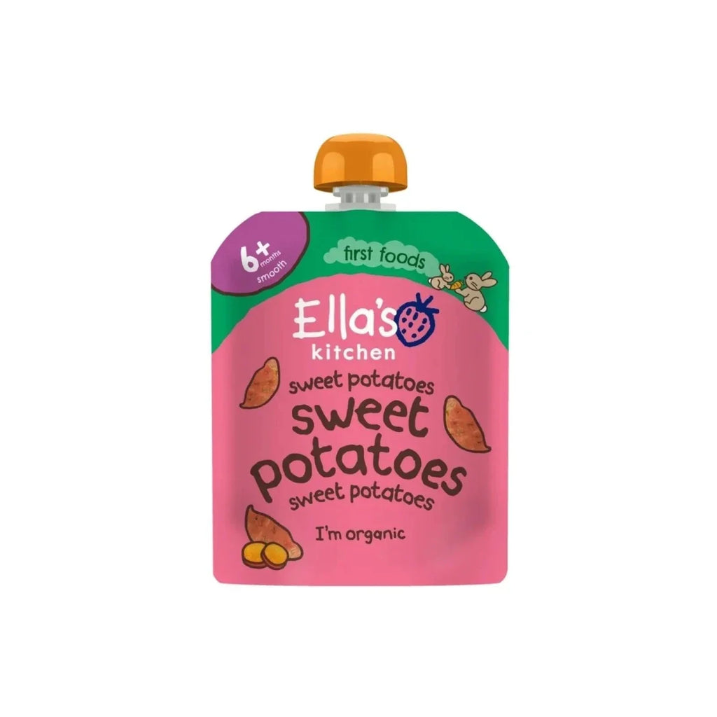 Ella's Kitchen Organic Sweet Potatoes First Tastes Baby Food Pouch 4+ months 70g