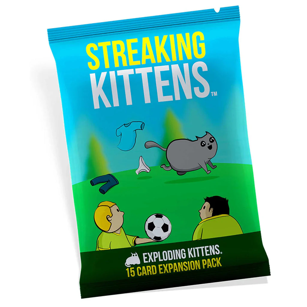 Exploding Kittens: Streaking Kittens Expansion Pack - 15 Card Game