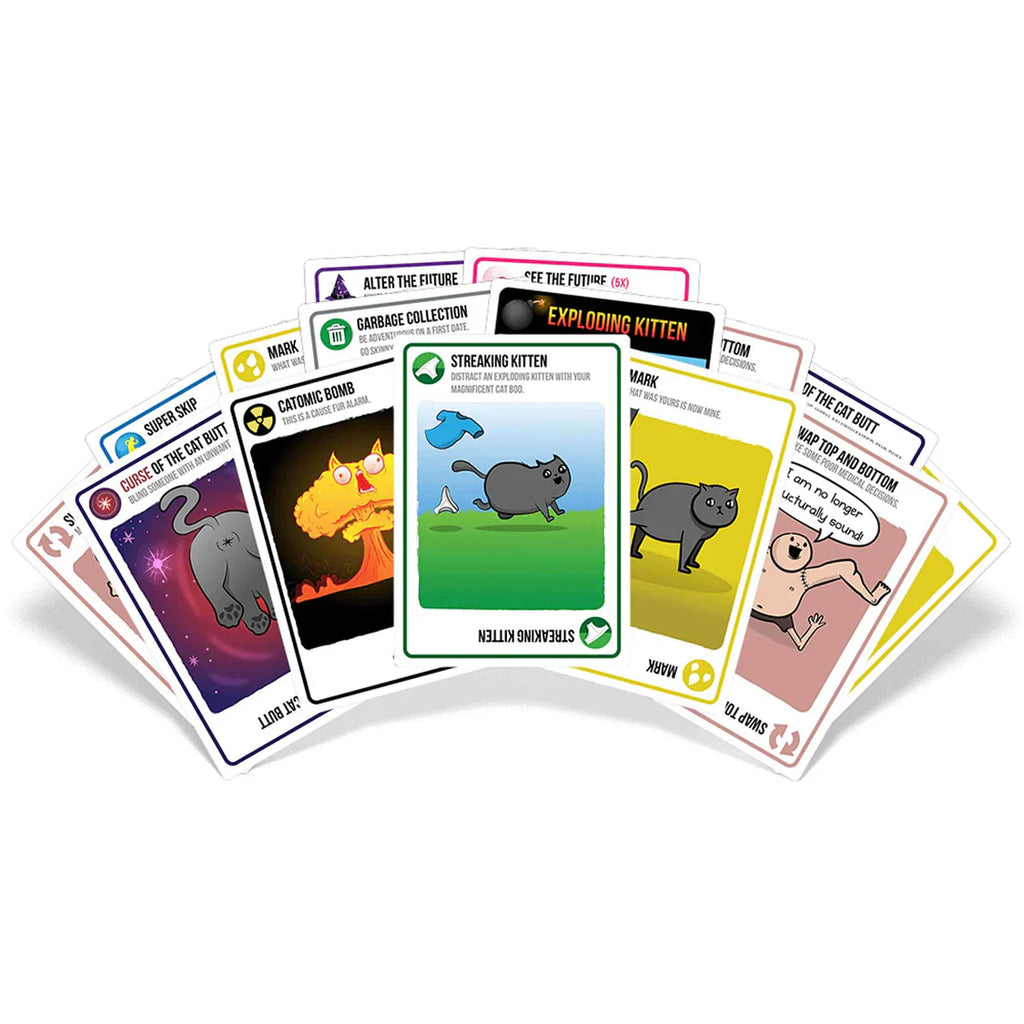 Exploding Kittens: Streaking Kittens Expansion Pack - 15 Card Game