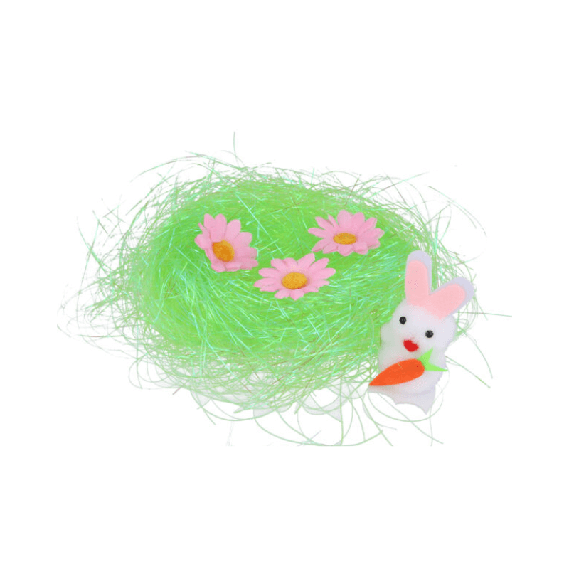 PoundFun Inflatable Bunny Ear Ring Toss Game - Easter Party Decoration