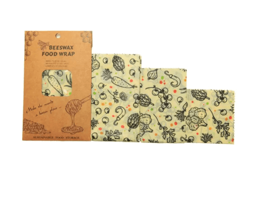 Eco-Friendly Beeswax Food Wrap – Reusable Plastic-Free Wrap