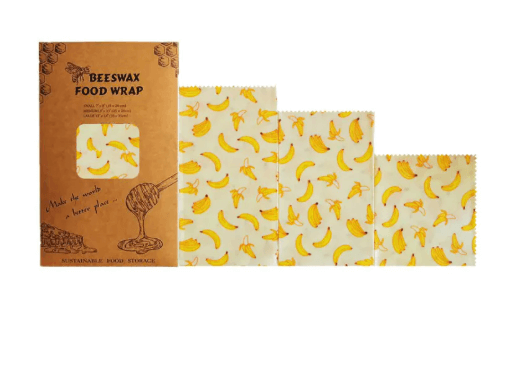 Eco-Friendly Beeswax Food Wrap – Reusable Plastic-Free Wrap