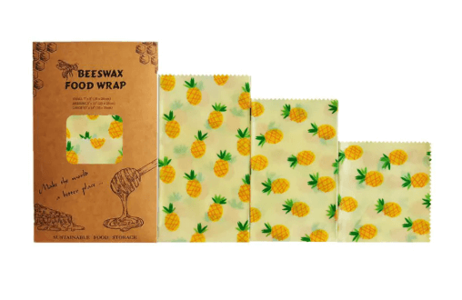 Eco-Friendly Beeswax Food Wrap – Reusable Plastic-Free Wrap
