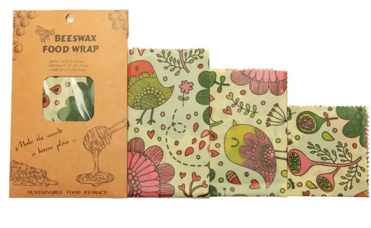 Eco-Friendly Beeswax Food Wrap – Reusable Plastic-Free Wrap