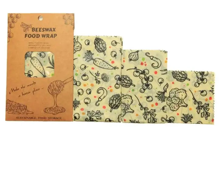 Eco-Friendly Beeswax Food Wrap – Reusable Plastic-Free Wrap
