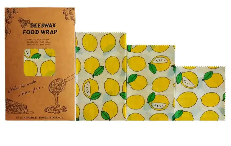 Eco-Friendly Beeswax Food Wrap – Reusable Plastic-Free Wrap