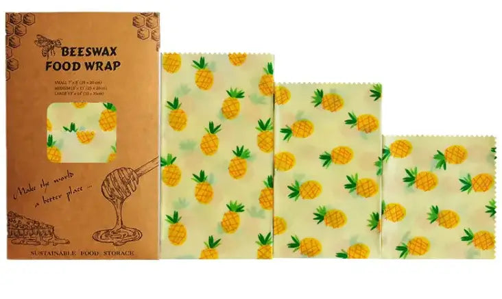 Eco-Friendly Beeswax Food Wrap – Reusable Plastic-Free Wrap