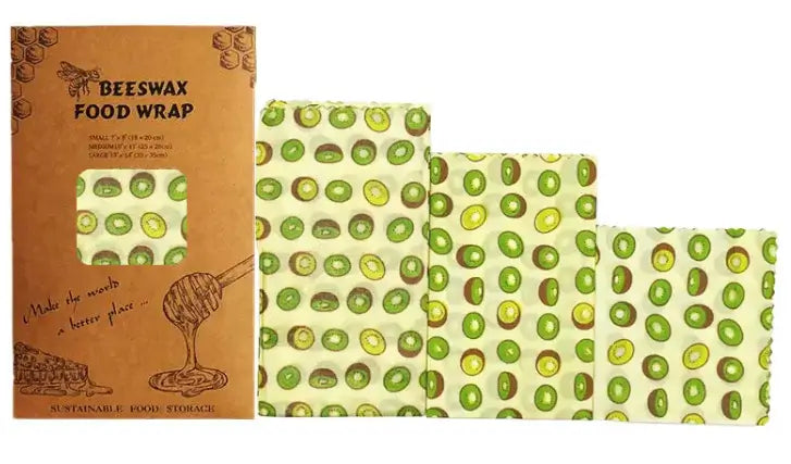Eco-Friendly Beeswax Food Wrap – Reusable Plastic-Free Wrap