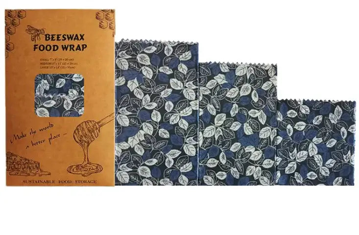 Eco-Friendly Beeswax Food Wrap – Reusable Plastic-Free Wrap