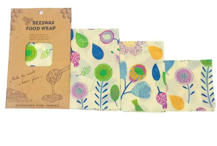Eco-Friendly Beeswax Food Wrap – Reusable Plastic-Free Wrap
