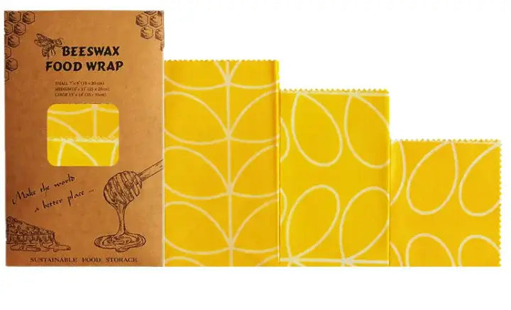 Eco-Friendly Beeswax Food Wrap – Reusable Plastic-Free Wrap