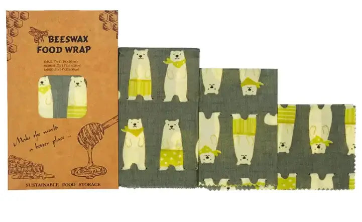 Eco-Friendly Beeswax Food Wrap – Reusable Plastic-Free Wrap