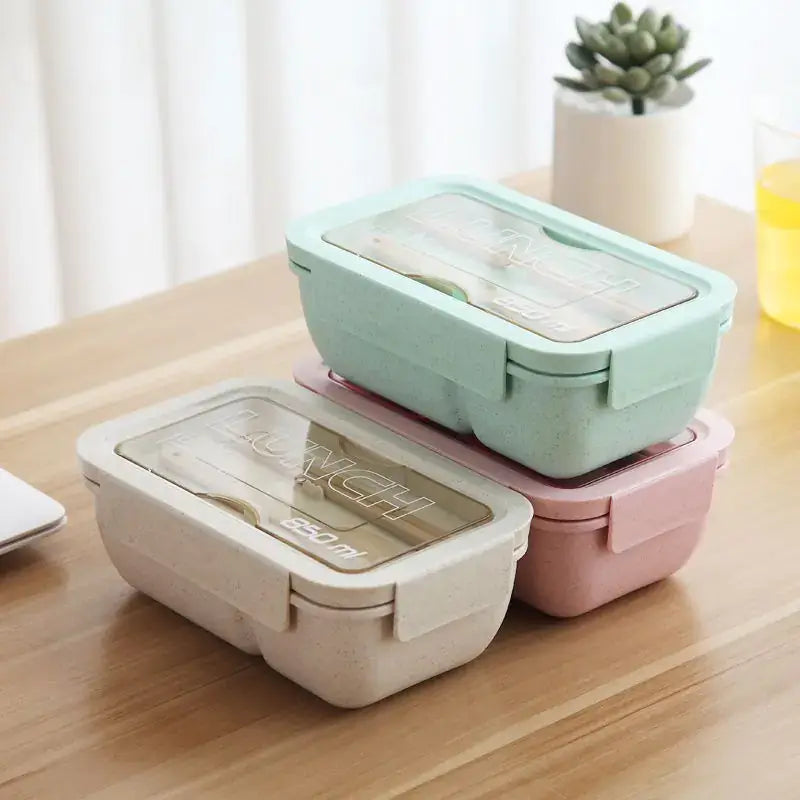 Eco-Friendly Lunch Box – Wheat Straw, 850ml